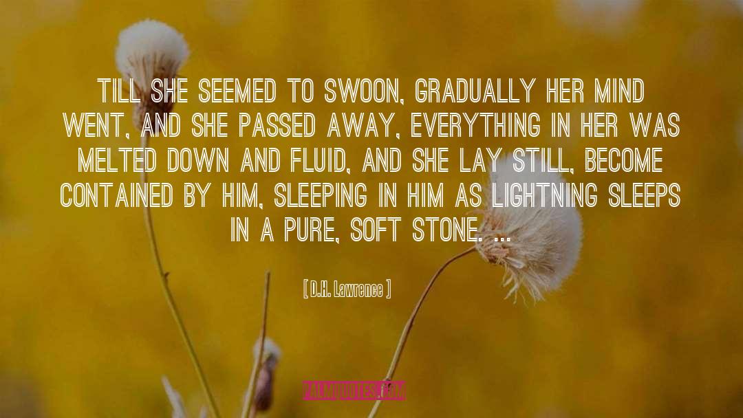 Swoon quotes by D.H. Lawrence