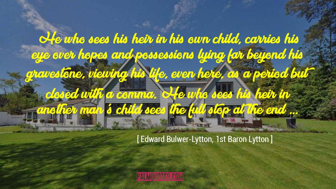 Swooning Over Sentences quotes by Edward Bulwer-Lytton, 1st Baron Lytton