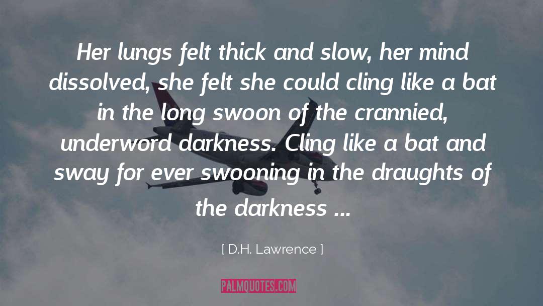 Swooning quotes by D.H. Lawrence