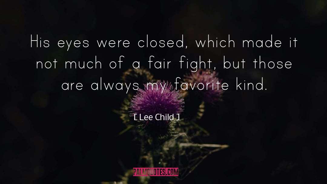 Sword Fight quotes by Lee Child