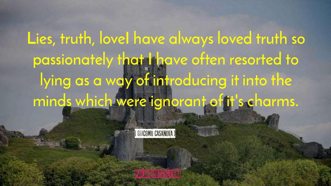 Sword Of Truth quotes by Giacomo Casanova