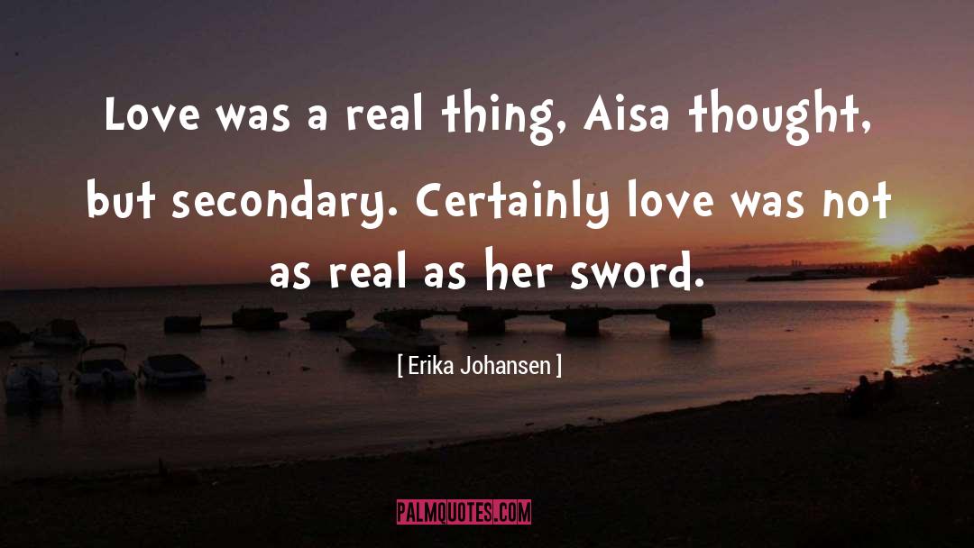 Sword quotes by Erika Johansen