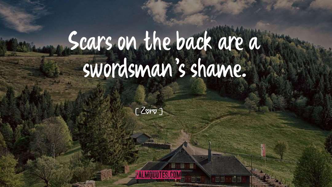 Swordsman quotes by Zoro