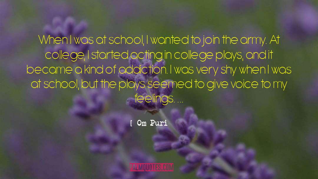 Swots School quotes by Om Puri