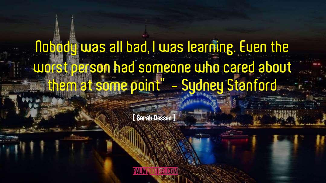Sydney Stanford quotes by Sarah Dessen