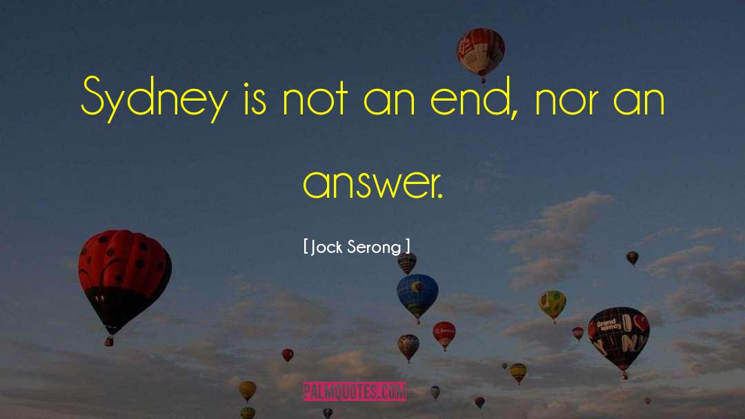 Sydney Tar Ponds quotes by Jock Serong