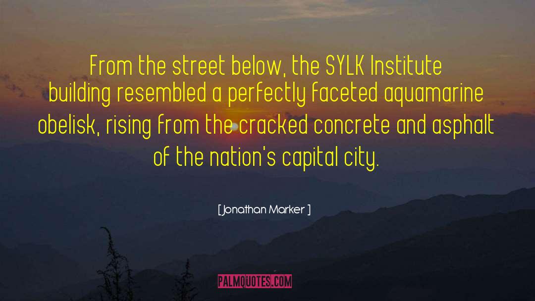 Sylk quotes by Jonathan Marker