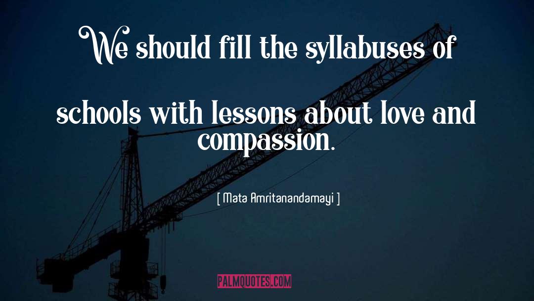 Syllabuses quotes by Mata Amritanandamayi