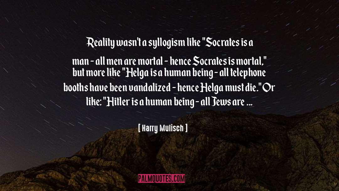 Syllogism quotes by Harry Mulisch