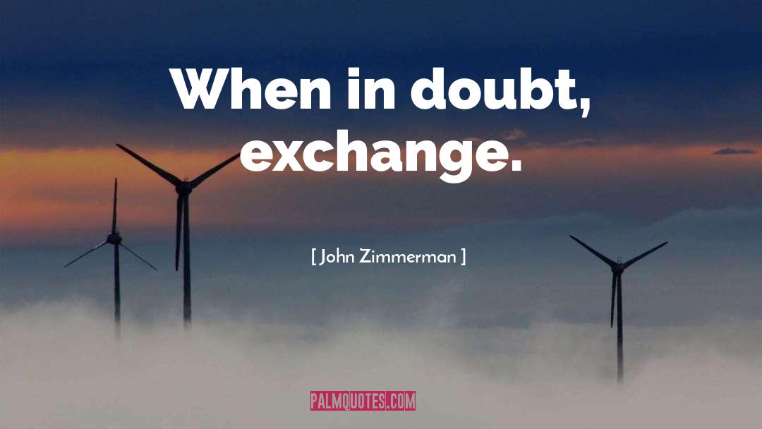 Symbolic Exchange quotes by John Zimmerman