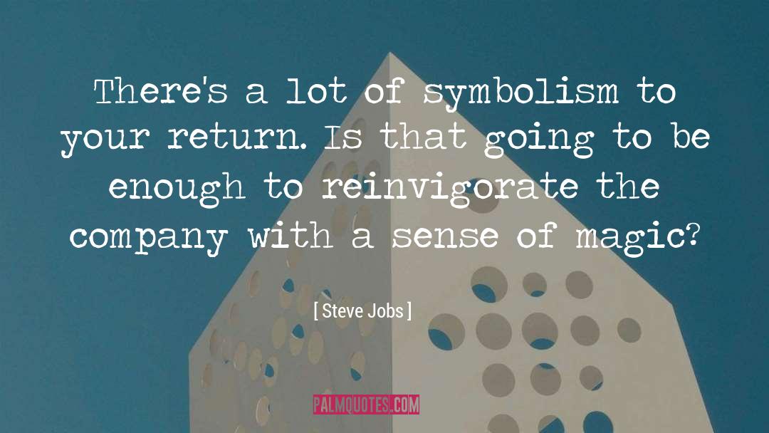 Symbolism quotes by Steve Jobs