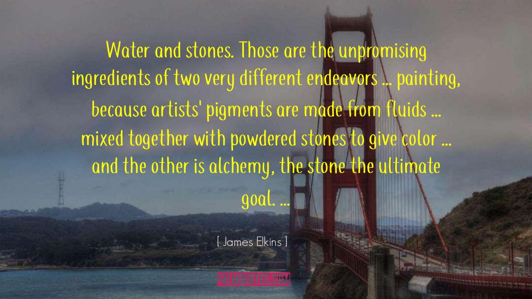 Symbolists Alchemy quotes by James Elkins