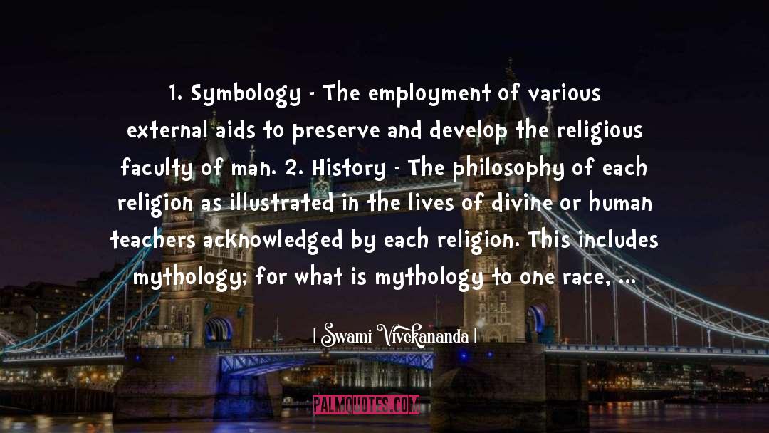 Symbology quotes by Swami Vivekananda