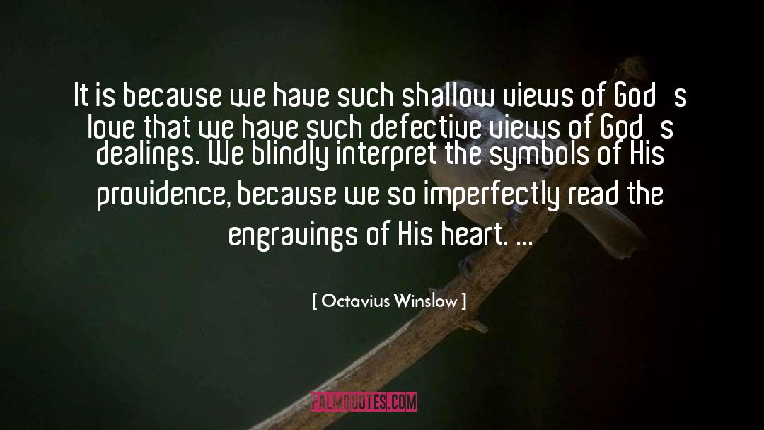 Symbols quotes by Octavius Winslow