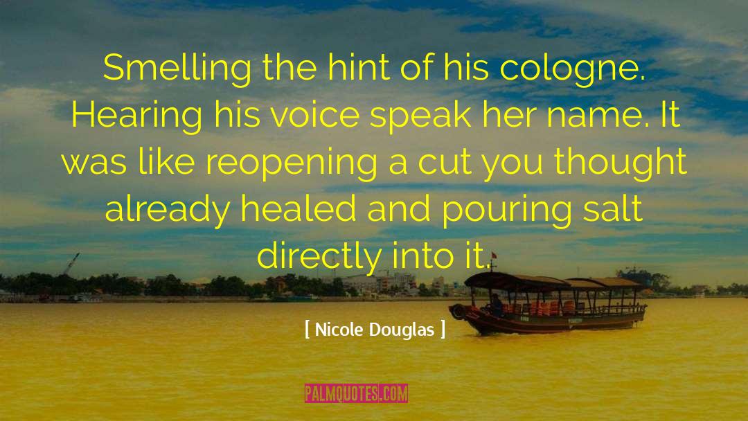 Symetrie Cologne quotes by Nicole Douglas