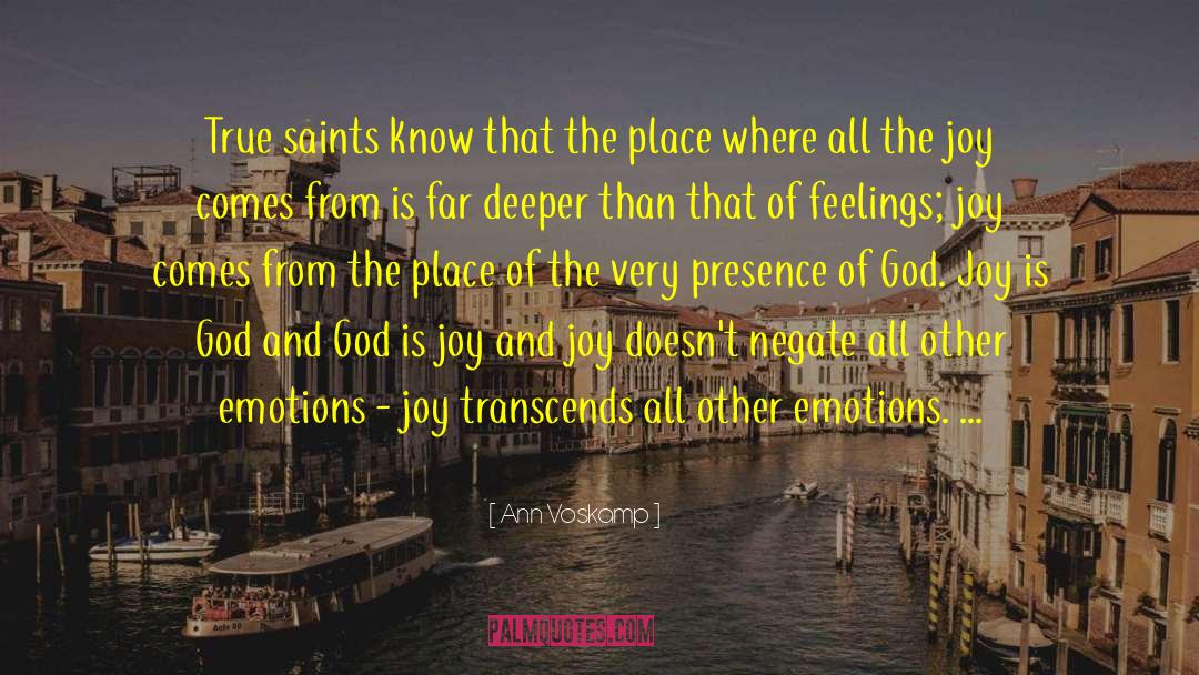Sympathetic Joy quotes by Ann Voskamp