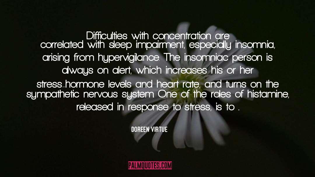 Sympathetic Nervous System quotes by Doreen Virtue