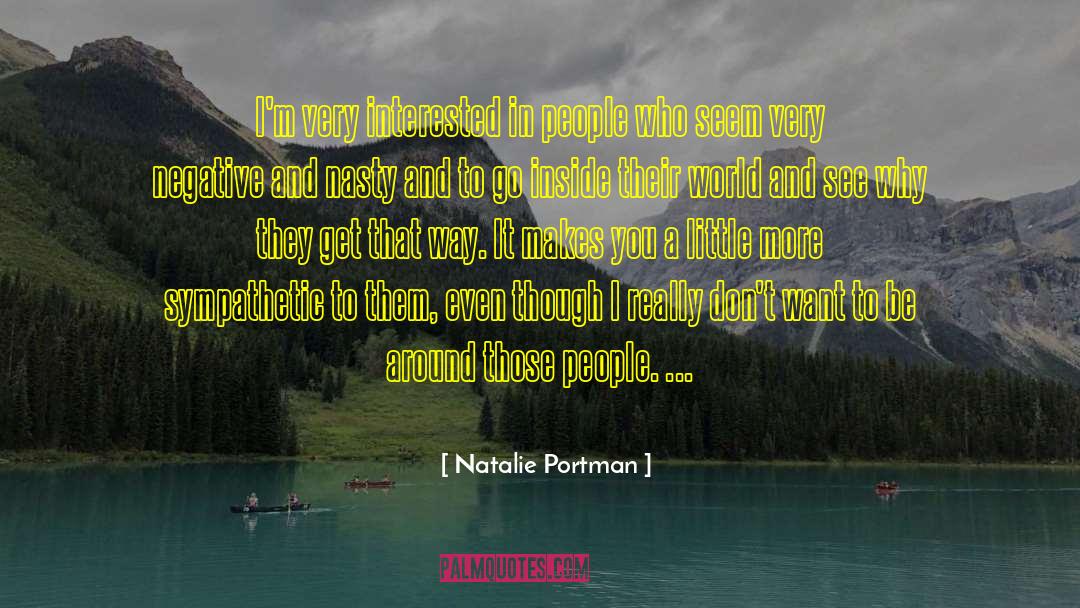 Sympathetic quotes by Natalie Portman
