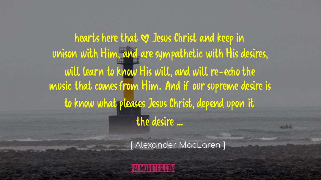 Sympathetic quotes by Alexander MacLaren