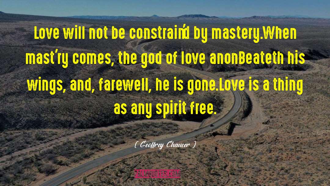 Sympathy And Love quotes by Geoffrey Chaucer