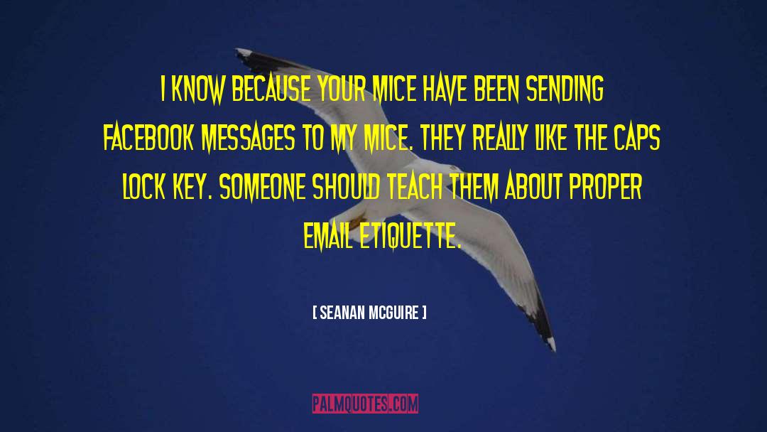 Sympathy Messages quotes by Seanan McGuire