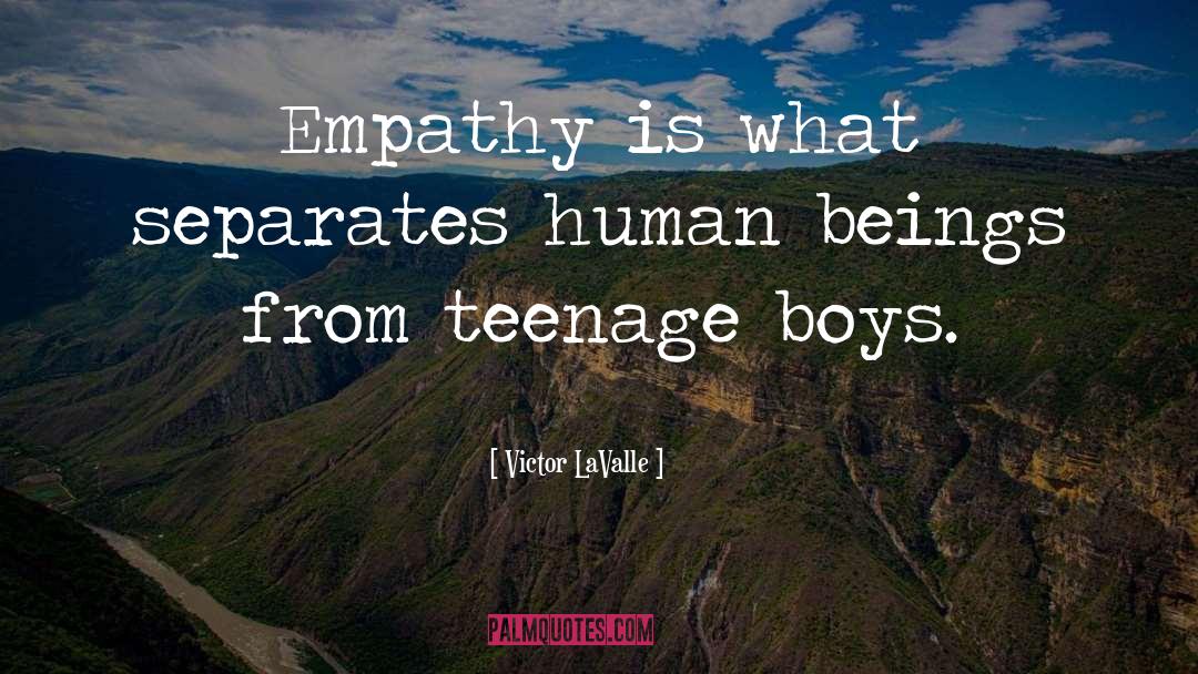 Sympathy Vs Empathy quotes by Victor LaValle
