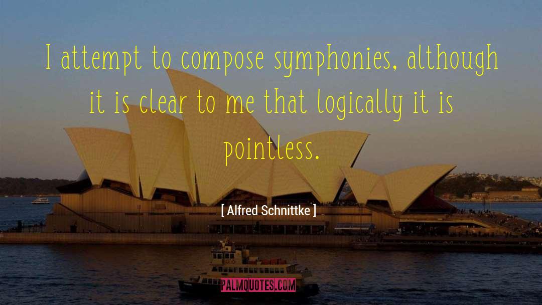 Symphonies quotes by Alfred Schnittke