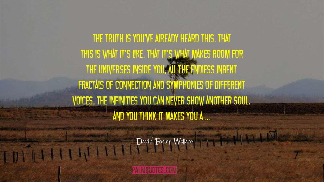 Symphonies quotes by David Foster Wallace