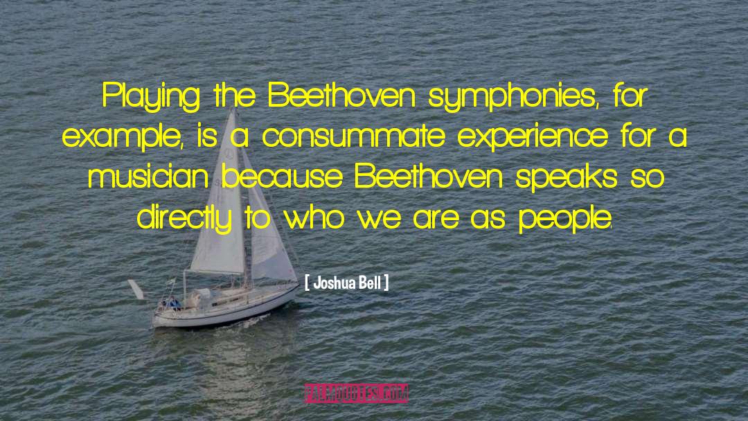 Symphonies quotes by Joshua Bell