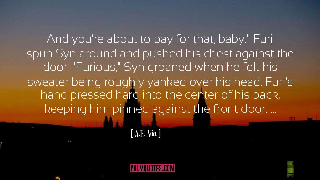 Syn quotes by A.E. Via