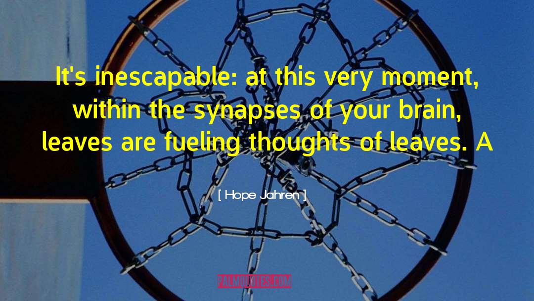 Synapses quotes by Hope Jahren