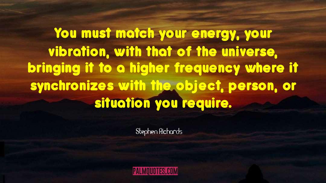 Synchronicity quotes by Stephen Richards