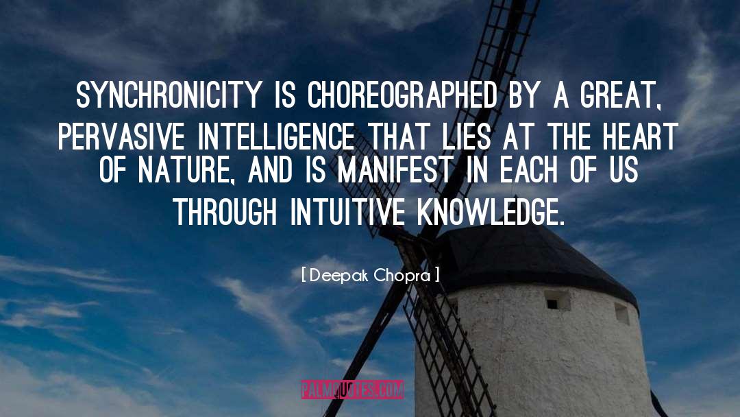 Synchronicity quotes by Deepak Chopra