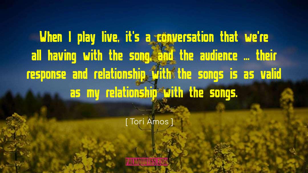 Synergetic Play quotes by Tori Amos