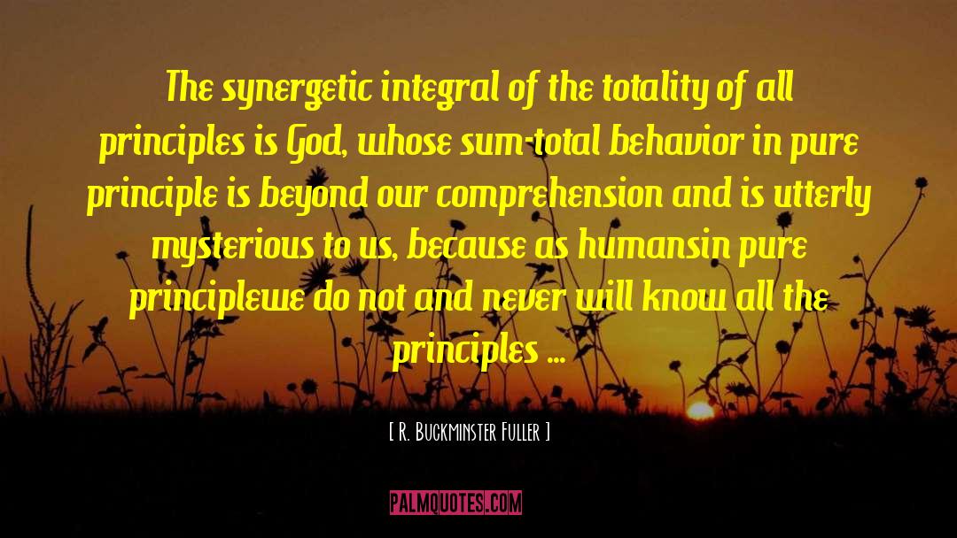 Synergetic quotes by R. Buckminster Fuller
