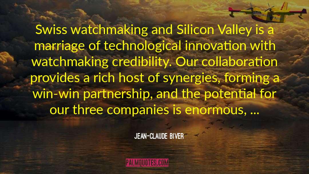 Synergy quotes by Jean-Claude Biver