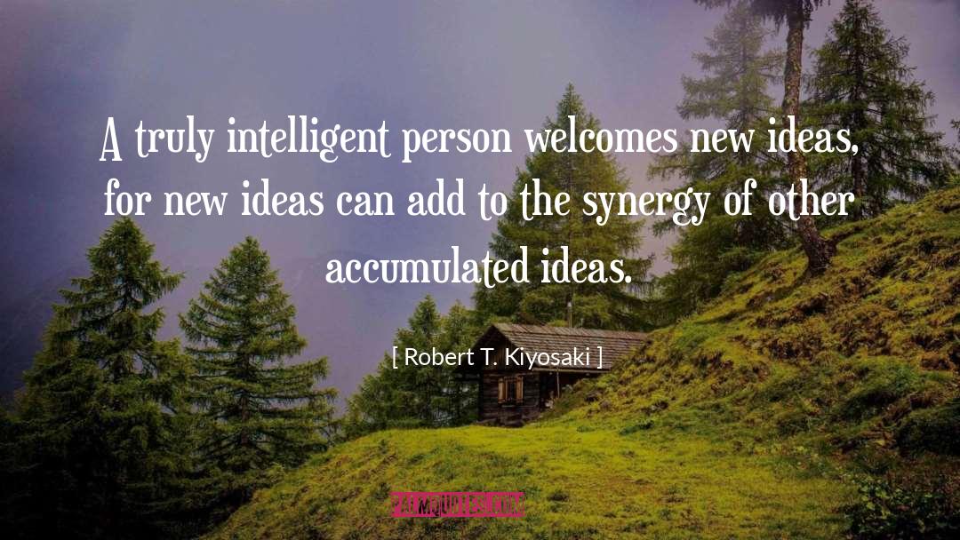 Synergy quotes by Robert T. Kiyosaki
