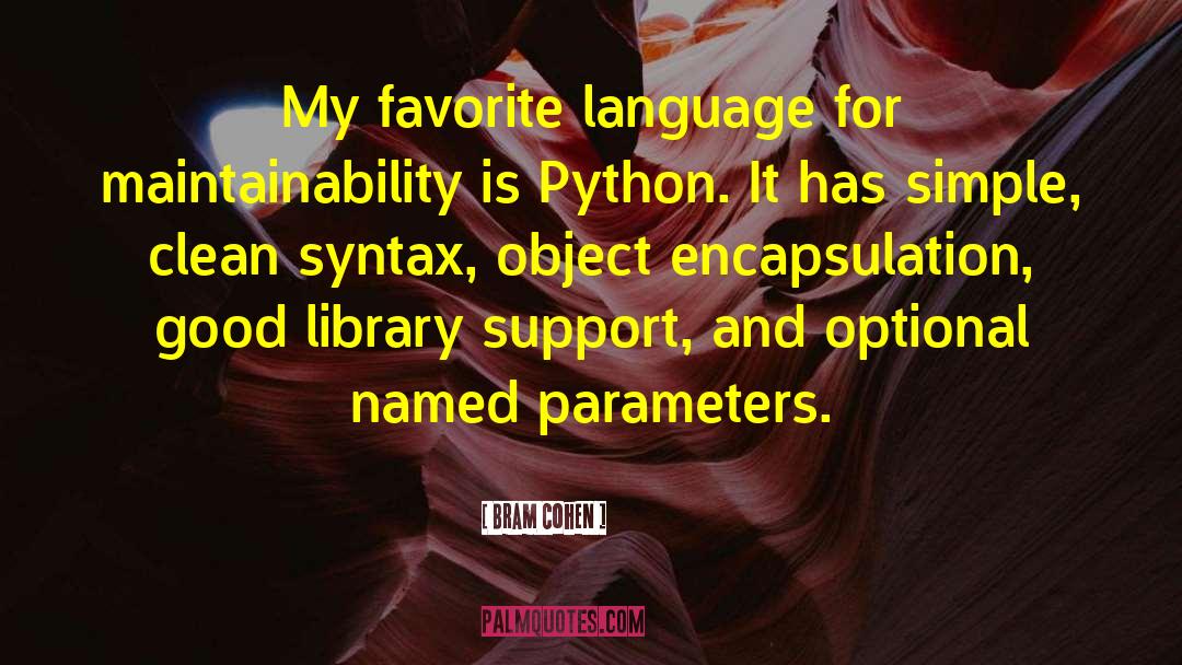 Syntax Mod quotes by Bram Cohen