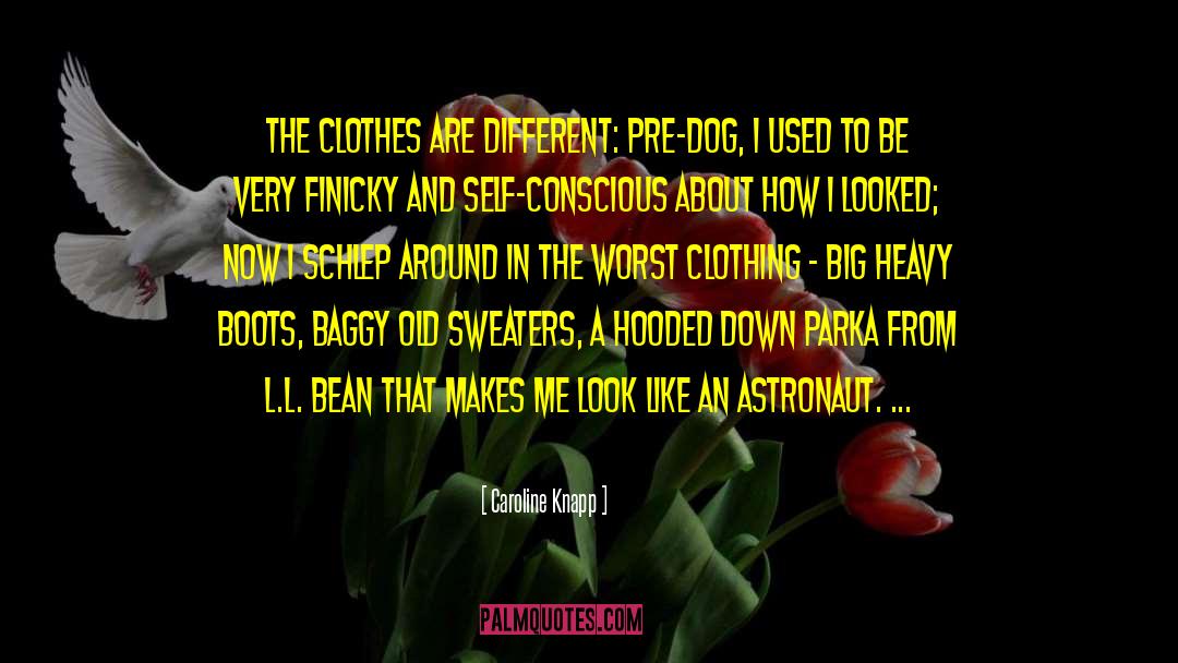 Synthetic Clothing quotes by Caroline Knapp
