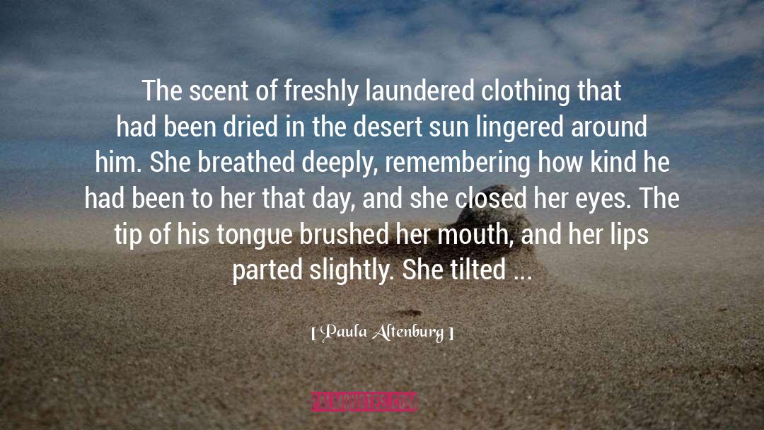 Synthetic Clothing quotes by Paula Altenburg