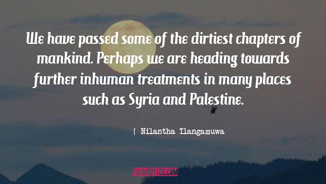 Syria quotes by Nilantha Ilangamuwa