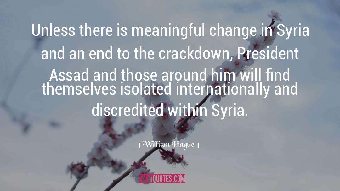 Syria quotes by William Hague