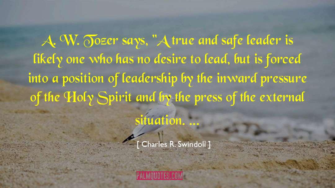 Syrian Leader quotes by Charles R. Swindoll