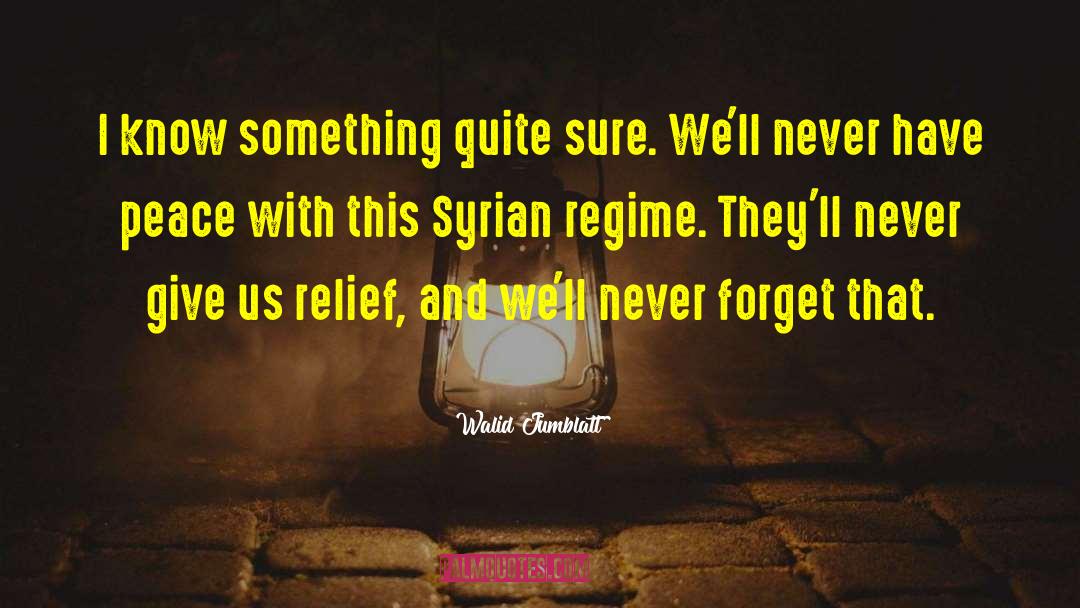 Syrian quotes by Walid Jumblatt