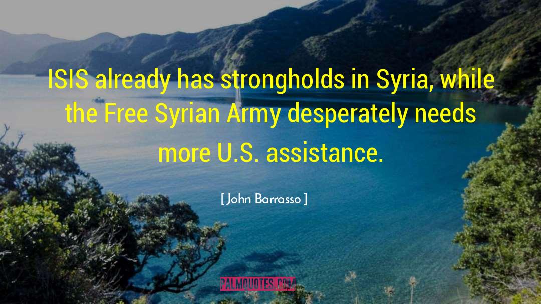 Syrian quotes by John Barrasso