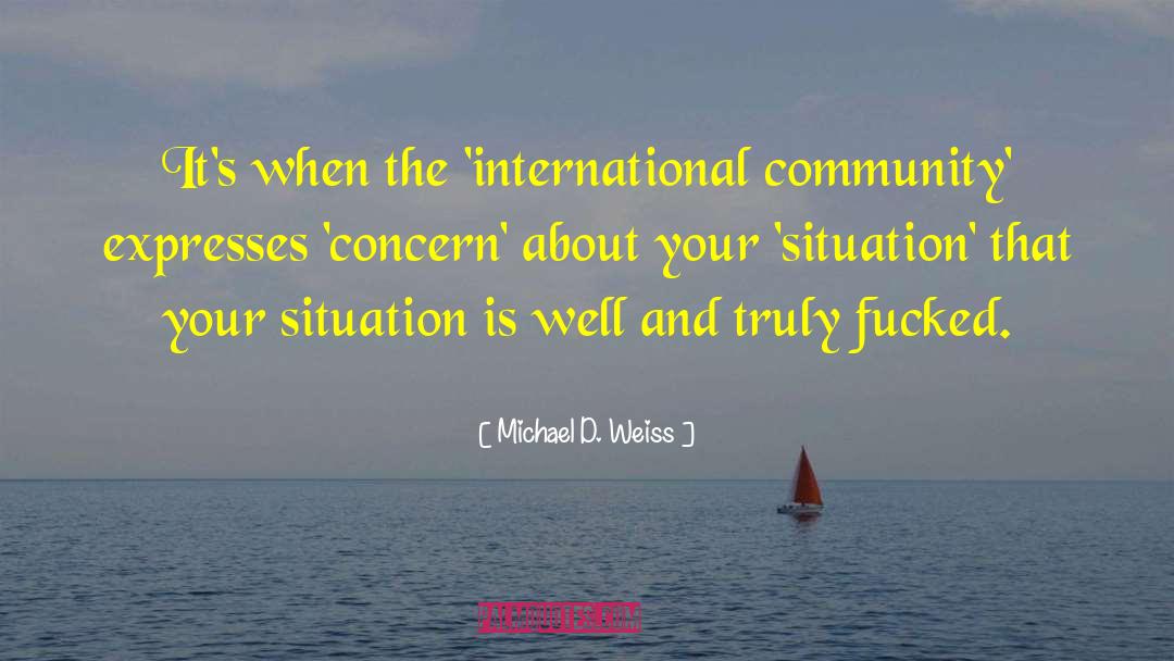 Syrian Refugees quotes by Michael D. Weiss