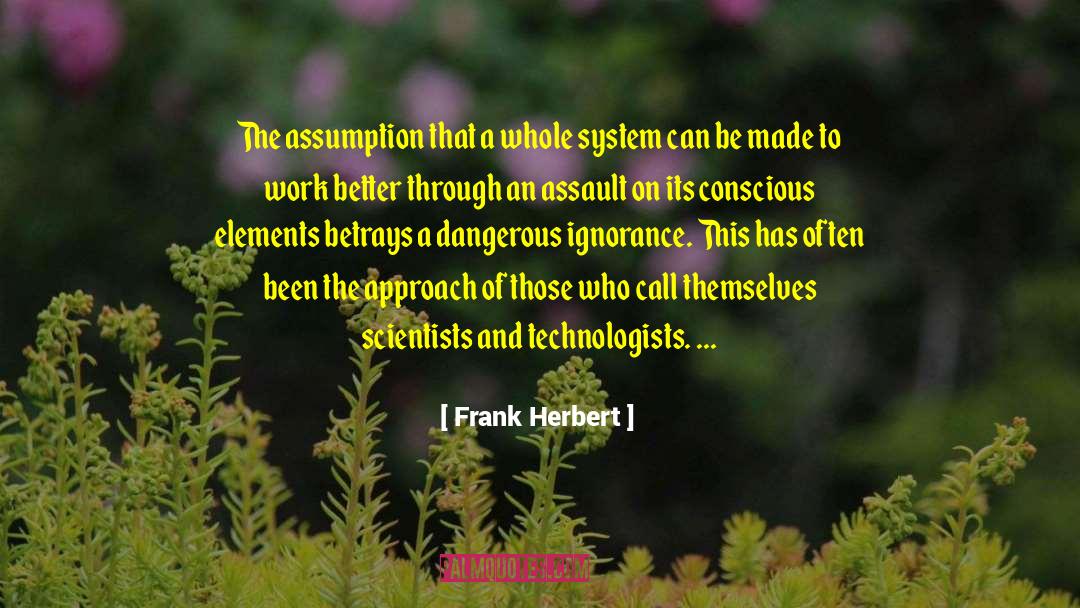 System Viability quotes by Frank Herbert