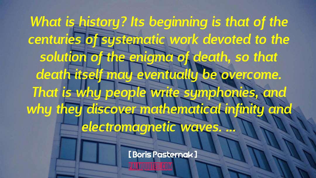 Systematic Actions quotes by Boris Pasternak