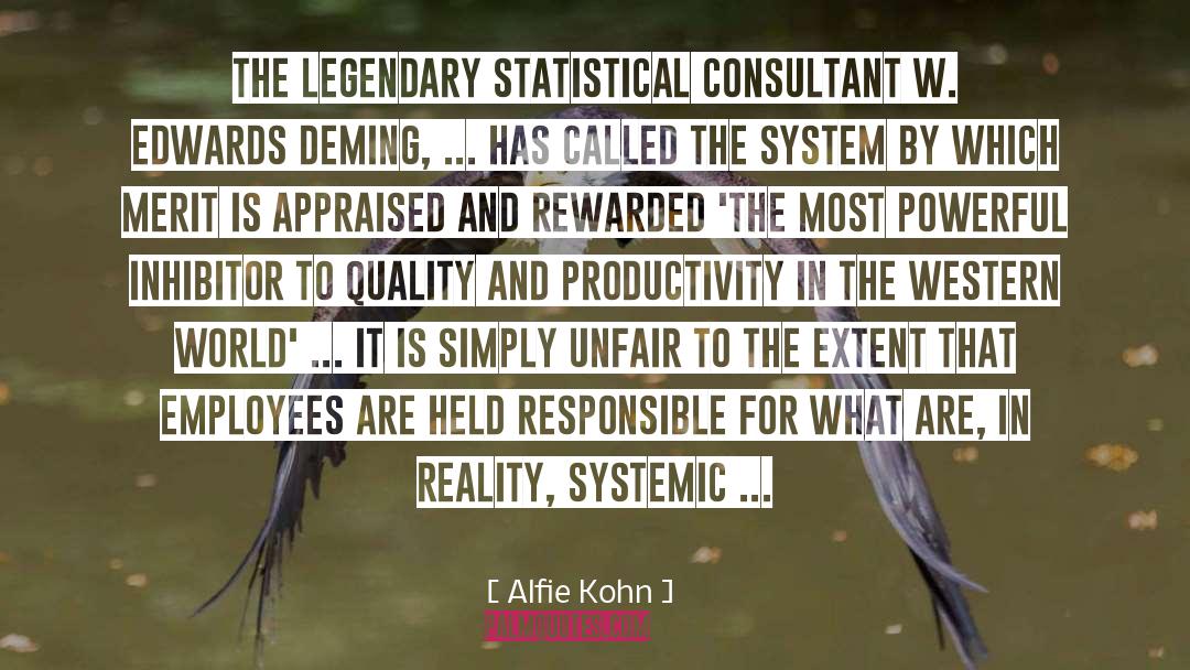 Systemic quotes by Alfie Kohn