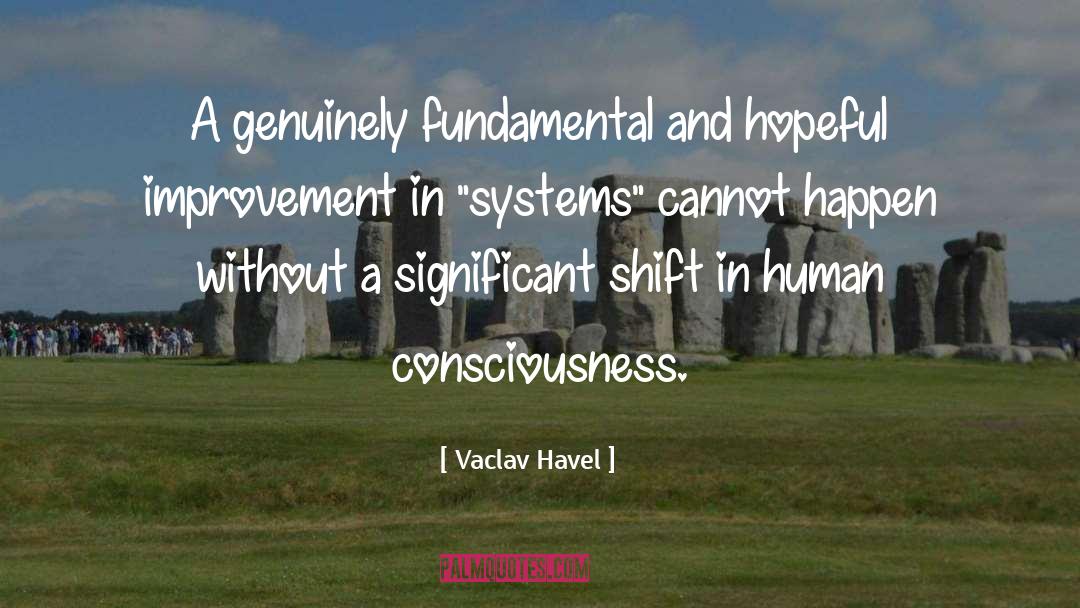Systems Check quotes by Vaclav Havel